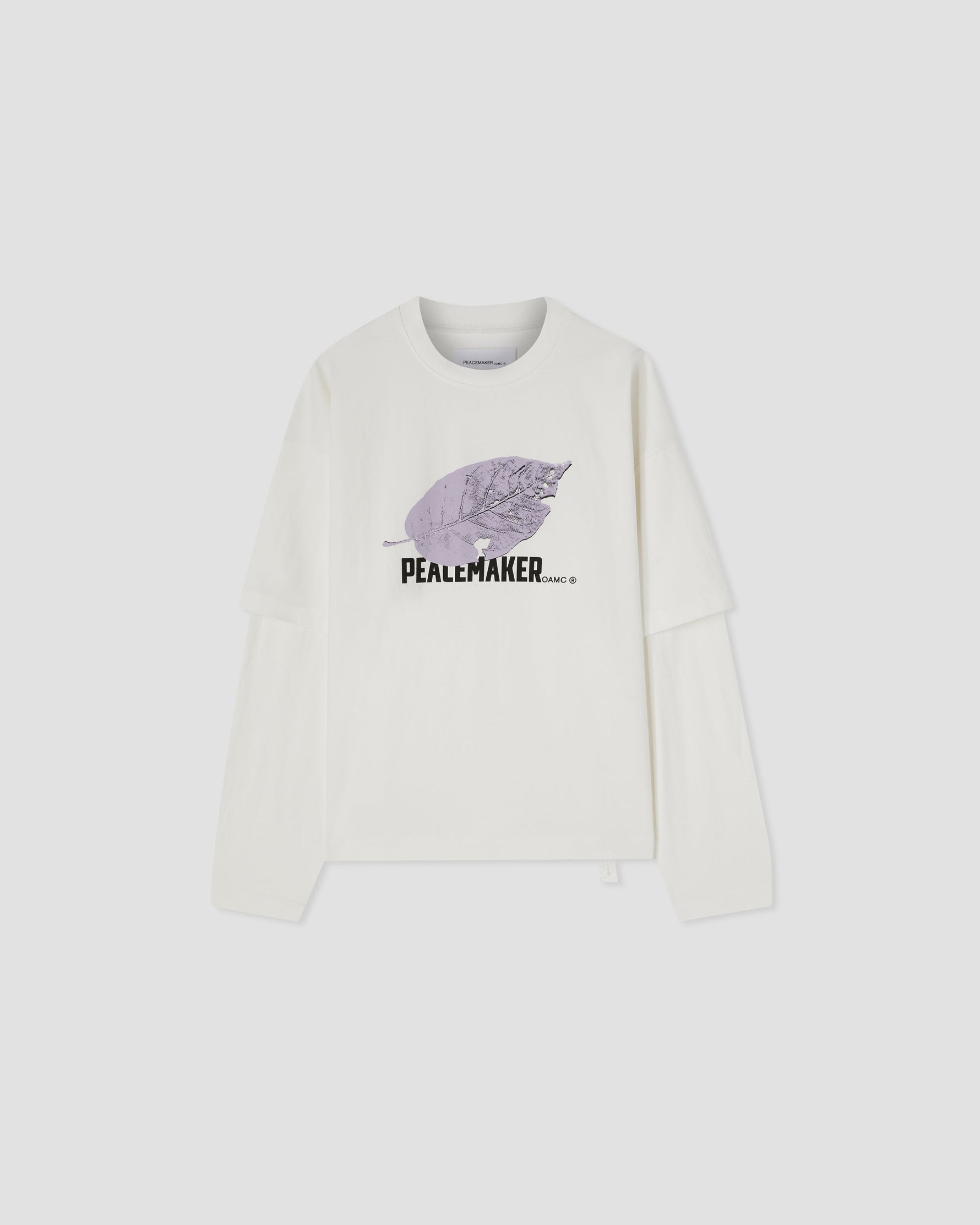 Peacemaker Leaf Double Layer Boxy Tshirt - OAMC Peacemaker