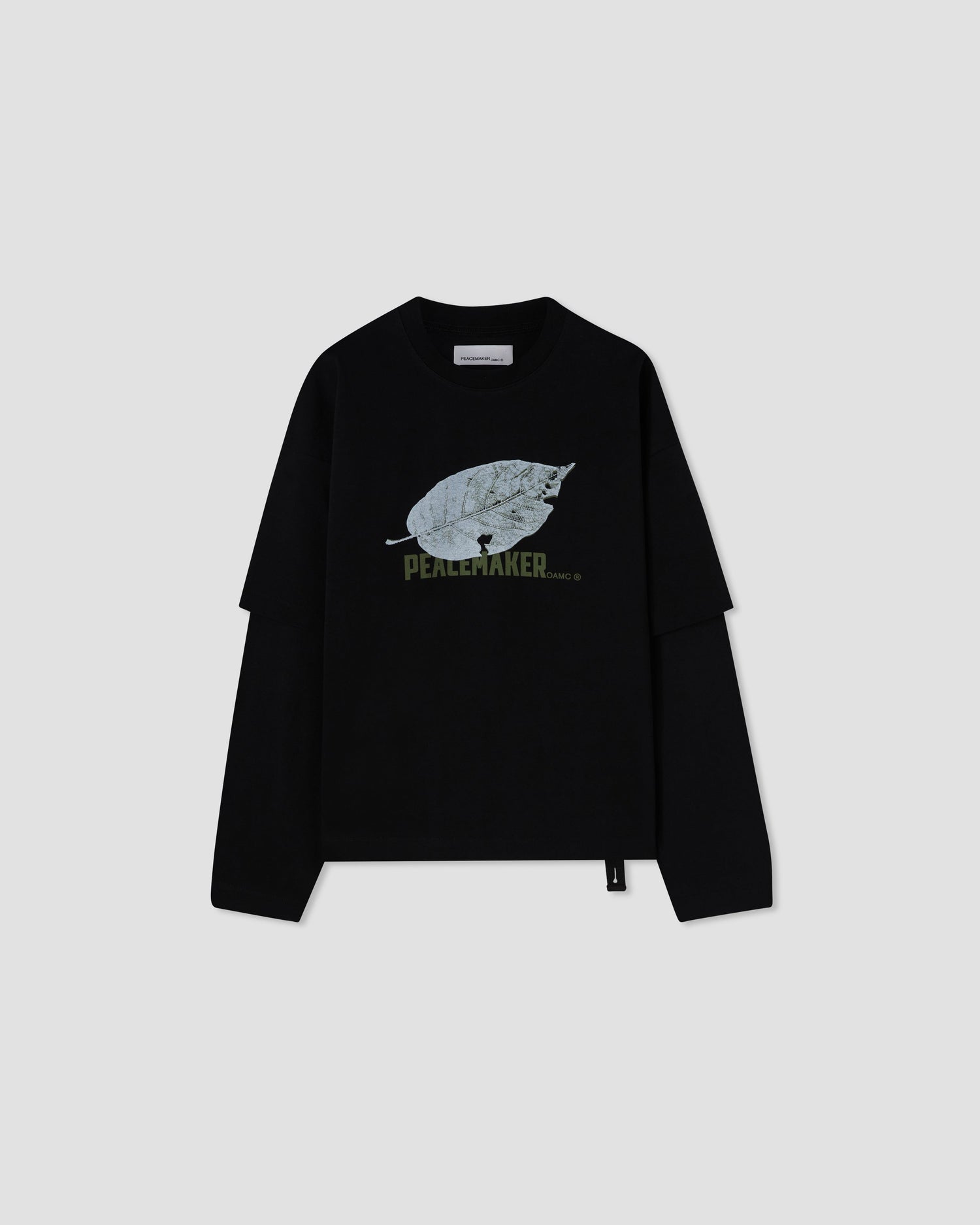 Peacemaker Leaf Double Layer Boxy Tshirt - OAMC Peacemaker