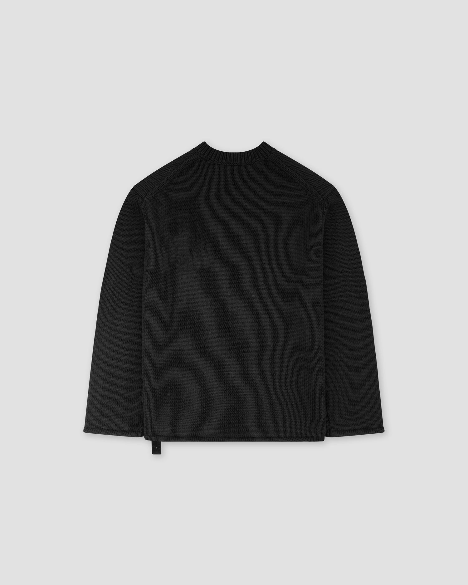 Shoulder Zip Knit Black - OAMC Peacemaker