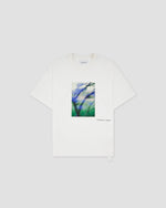 Loose Fit Tshirt Landart Print White - OAMC Peacemaker
