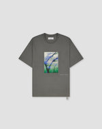 Loose Fit Tshirt Landart Print Grey - OAMC Peacemaker