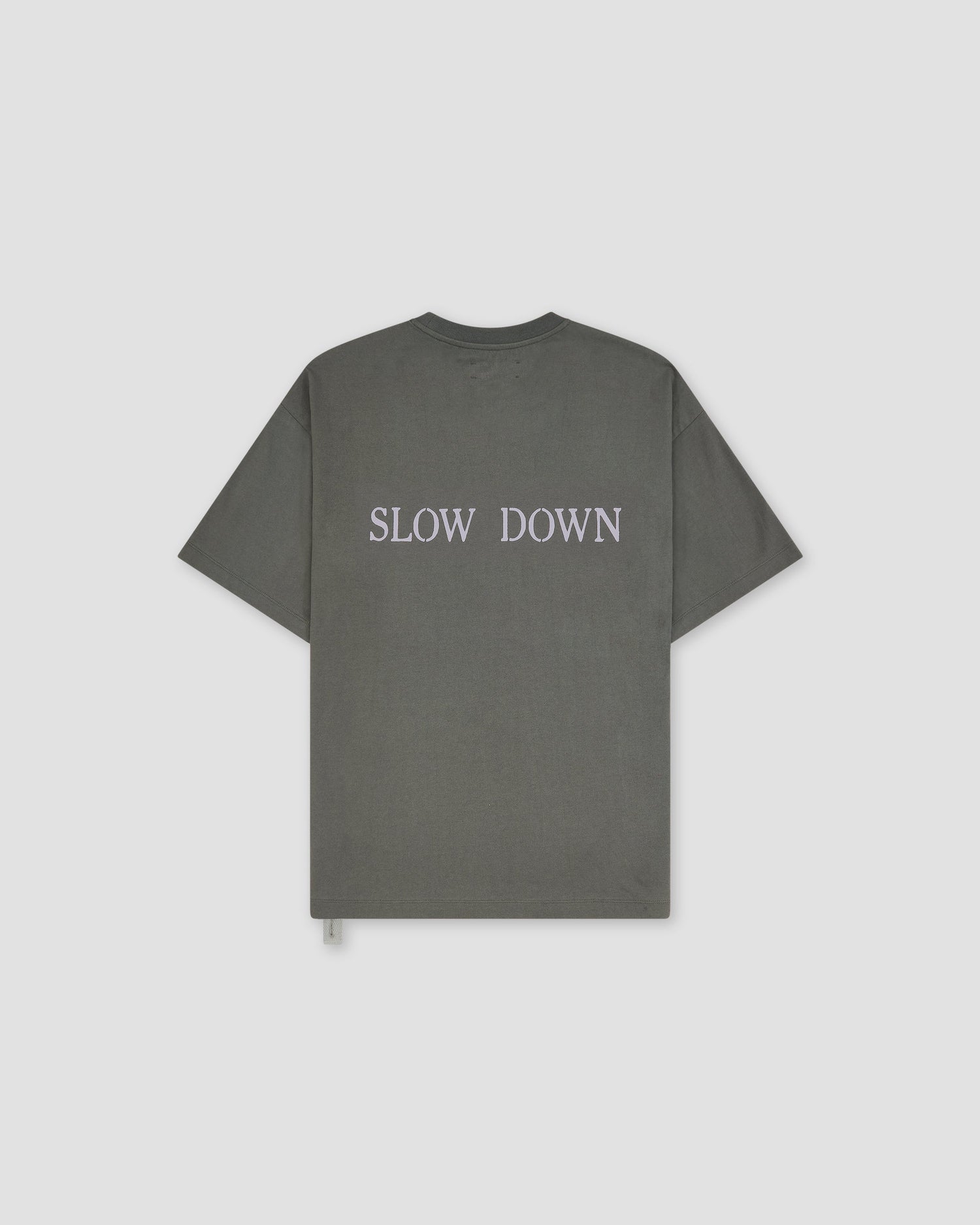 Loose Fit Tshirt Landart Print Grey - OAMC Peacemaker