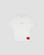 Loose Fit Tshirt Landart 02 Print White - OAMC Peacemaker