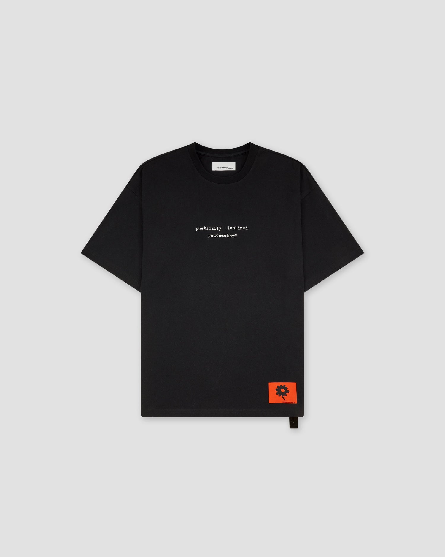 Loose Fit Tshirt Landart 02 Print Black - OAMC Peacemaker