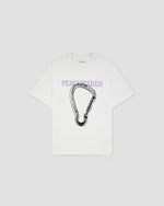 Loose Fit Tshirt Carabinier Print White - OAMC Peacemaker