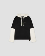 Hooded Tee Dynamo Print Black - OAMC Peacemaker