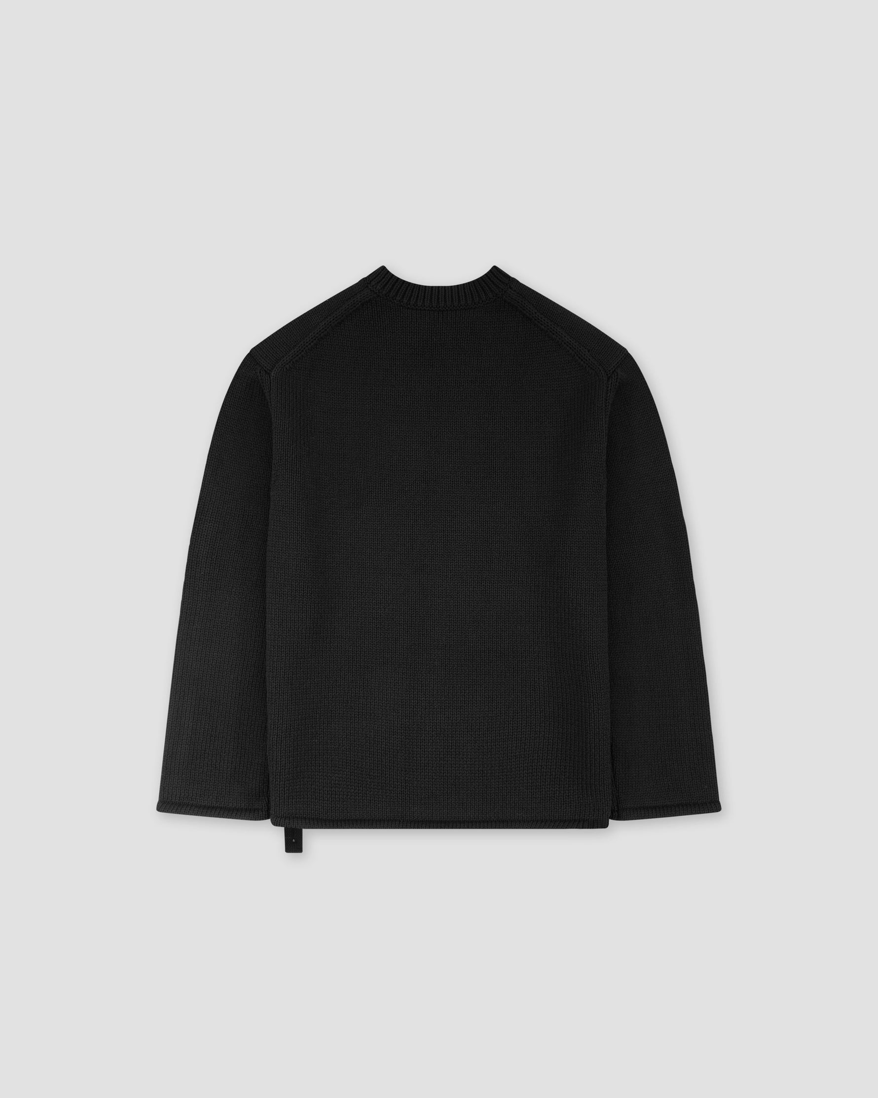 Shoulder Zip Knit Black - OAMC Peacemaker