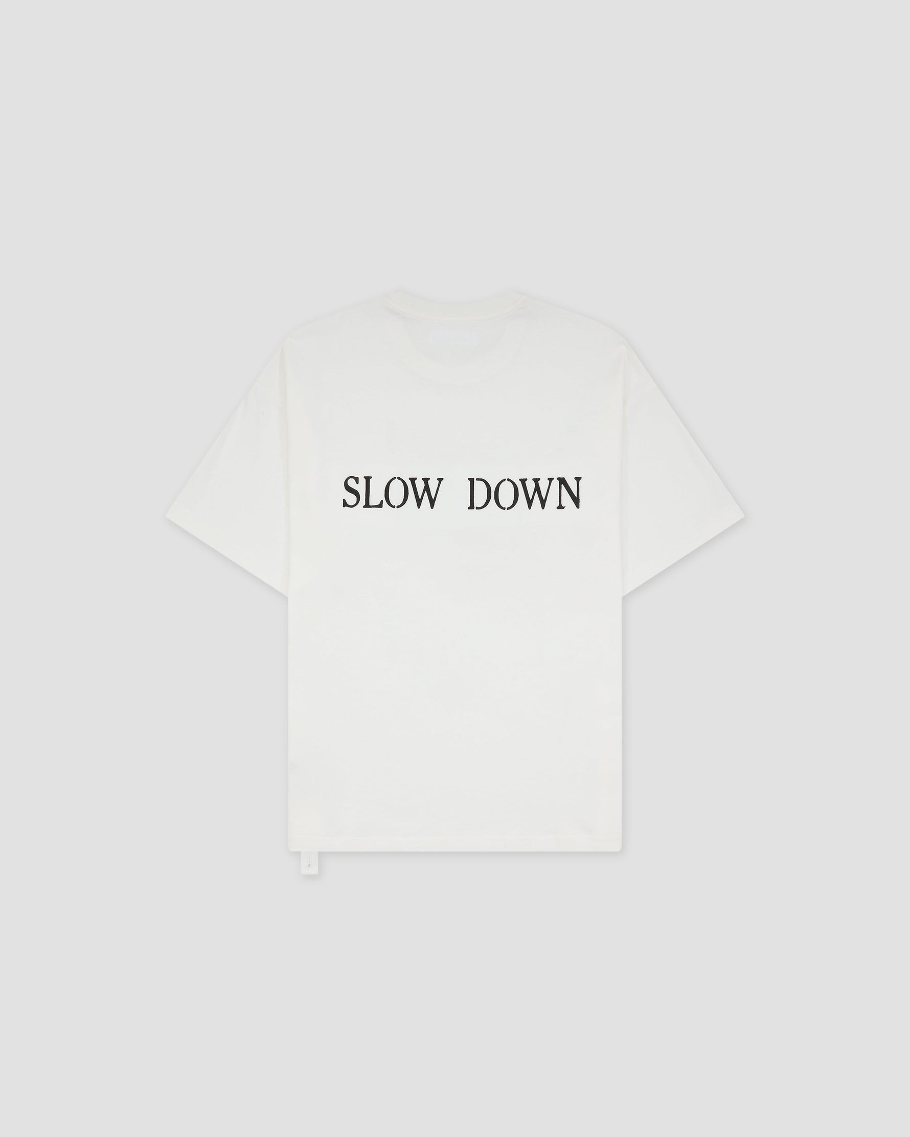 Loose Fit Tshirt Landart Print White - OAMC Peacemaker