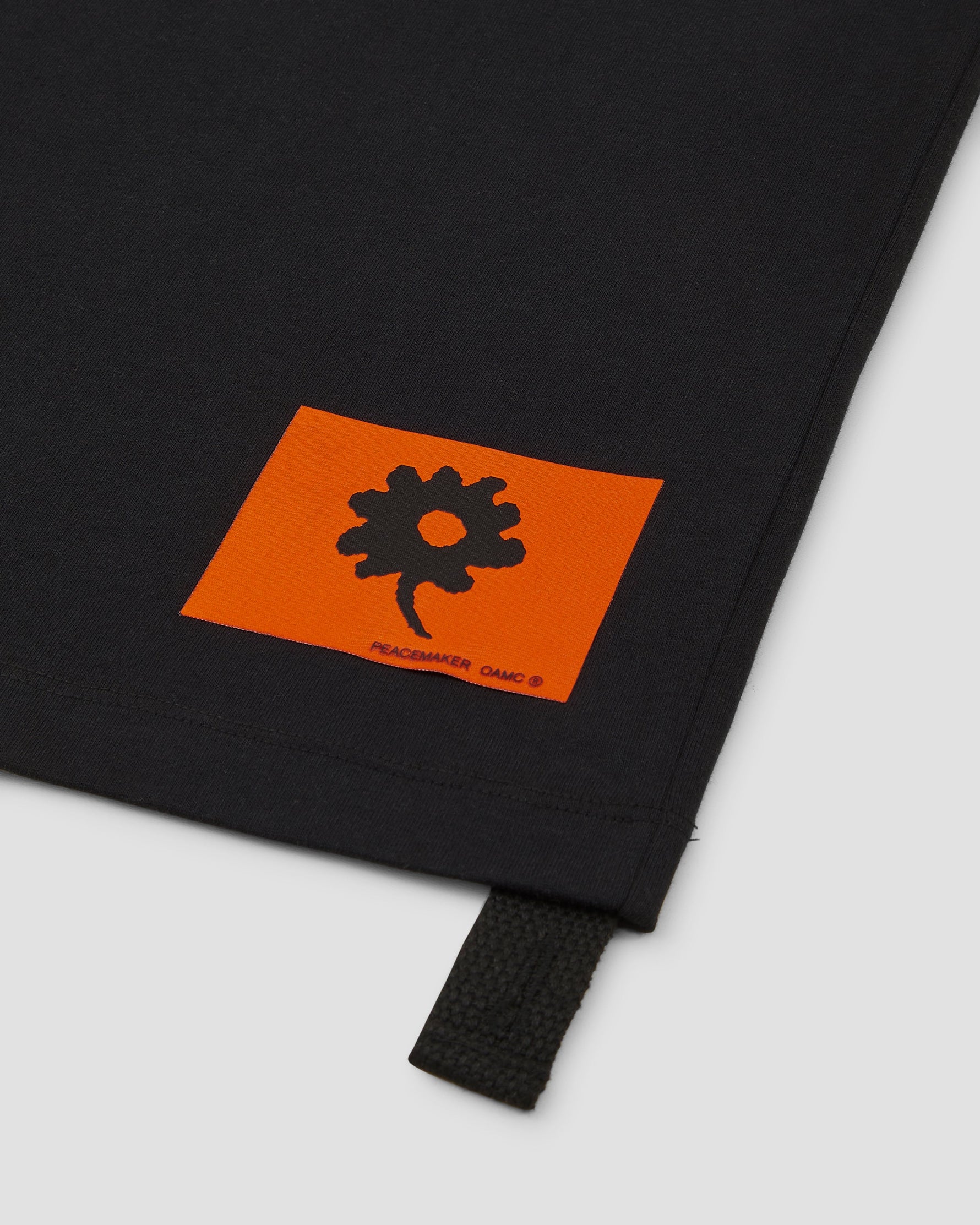 Loose Fit Tshirt Landart 02  Print Black - OAMC Peacemaker