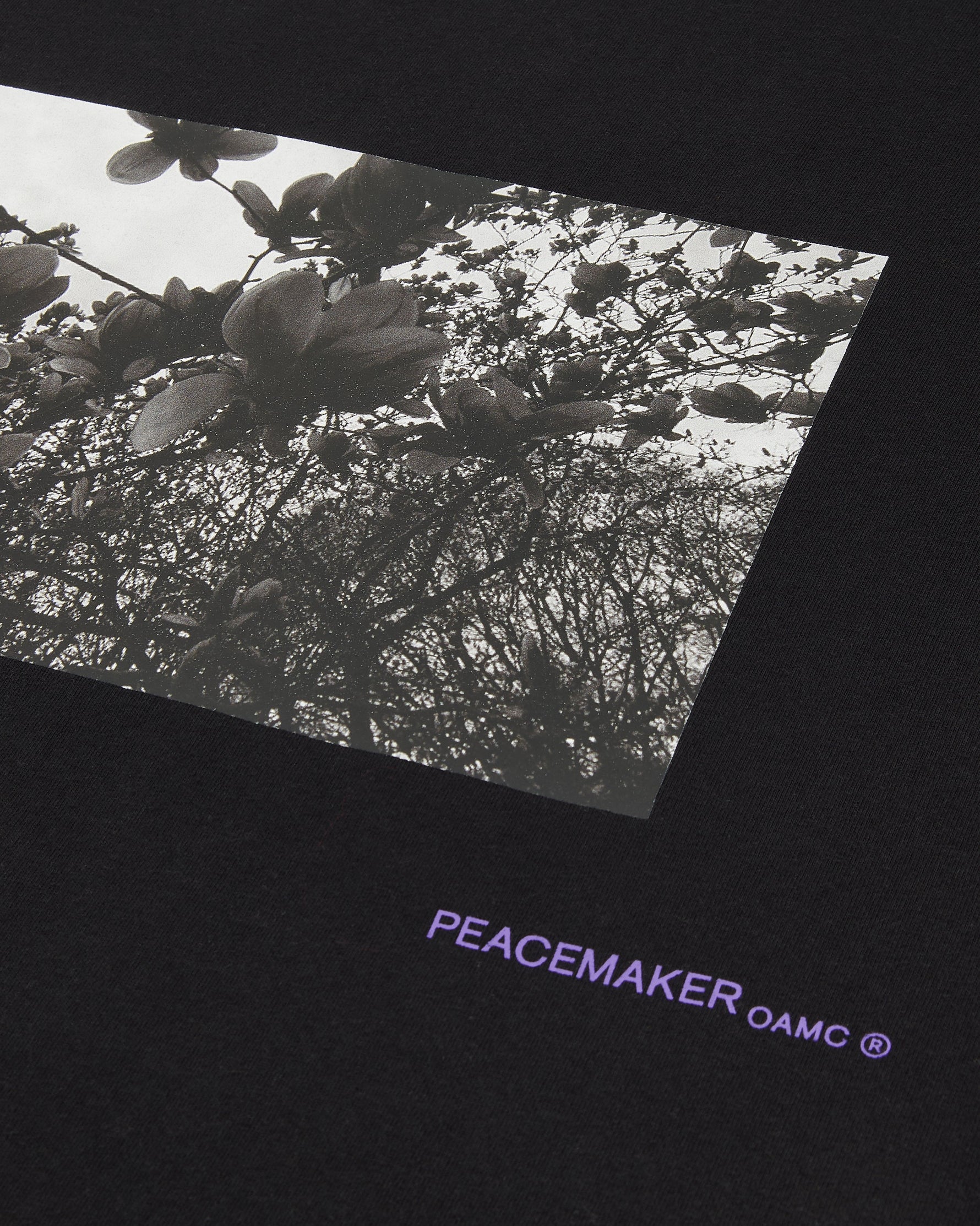 Loose Fit Tshirt Star  Print Black - OAMC Peacemaker