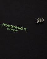 Hooded Tee Dynamo  Print Black - OAMC Peacemaker